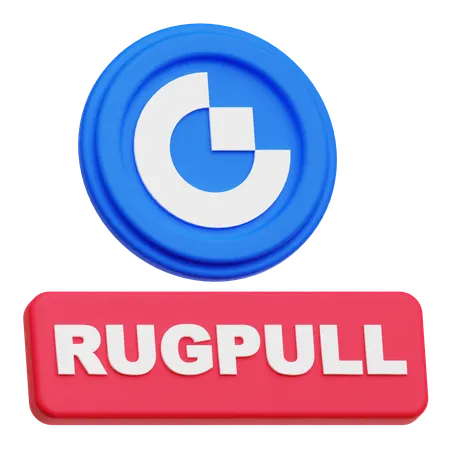 Gate Rugpull  3D Icon