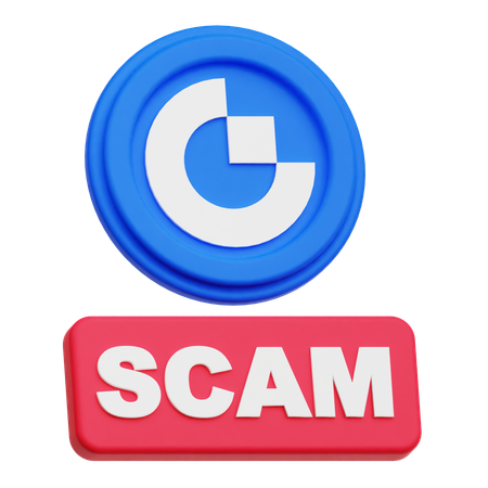 Gate Scam  3D Icon