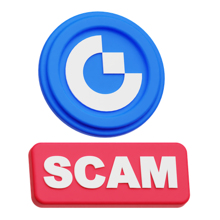 Gate Scam  3D Icon