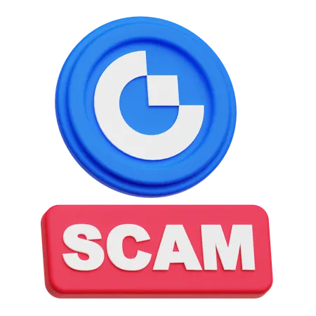Gate Scam  3D Icon