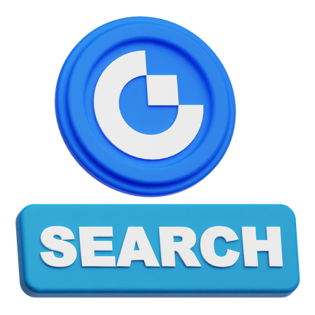 Gate Search  3D Icon