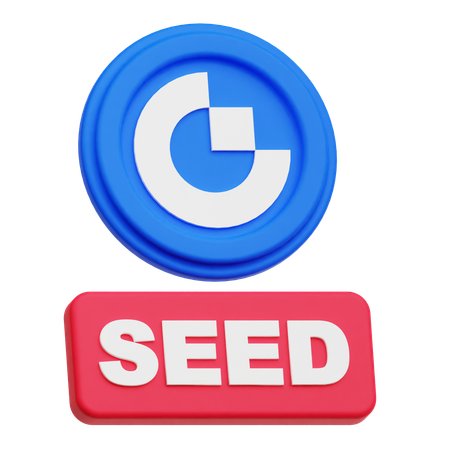 Gate Seed  3D Icon
