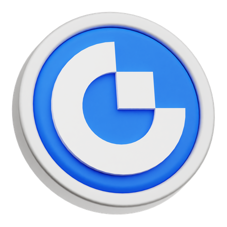 Gate Token  3D Icon