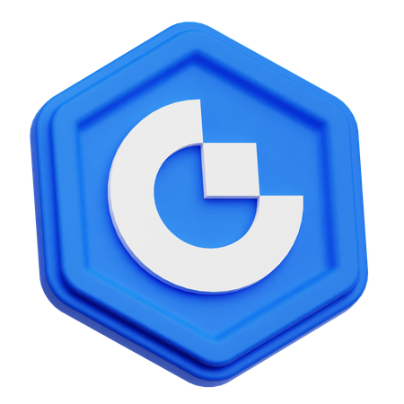 Gate Token  3D Icon