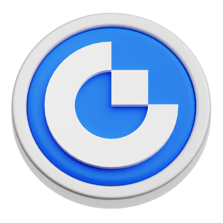 Gate Token  3D Icon