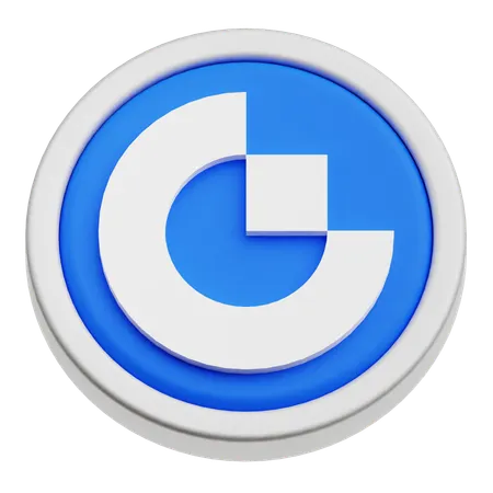 Gate Token  3D Icon