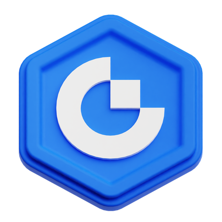 Gate Token  3D Icon