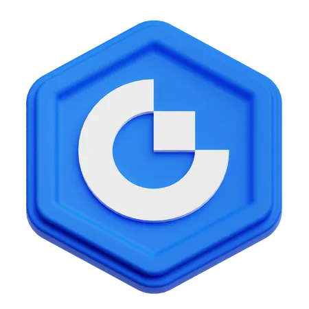 Gate Token  3D Icon