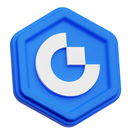 Gate Token  3D Icon