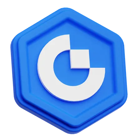 Gate Token  3D Icon