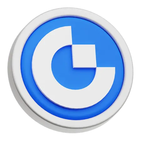 Gate Token  3D Icon