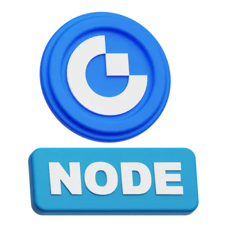 Nó de token de portão  3D Icon