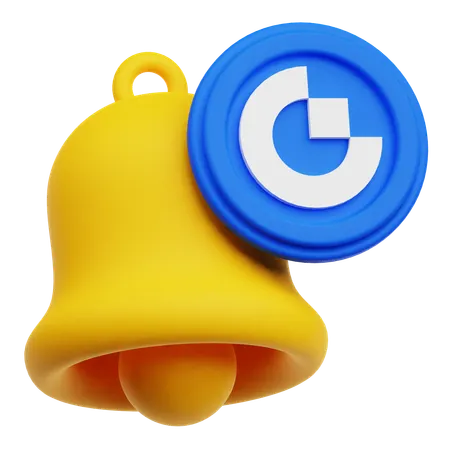 Gate Token Notification  3D Icon
