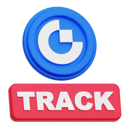 Gate Token Track  3D Icon