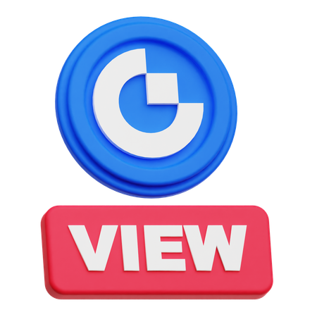 Gate Token View  3D Icon