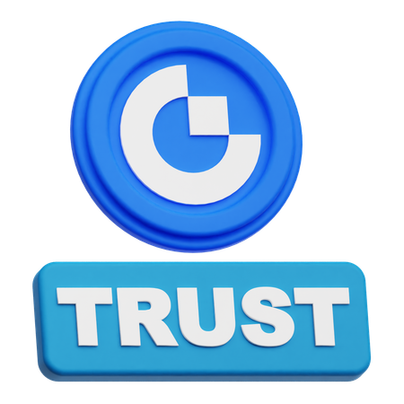 Gate Trust  3D Icon