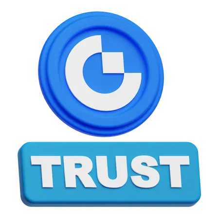 Gate Trust  3D Icon