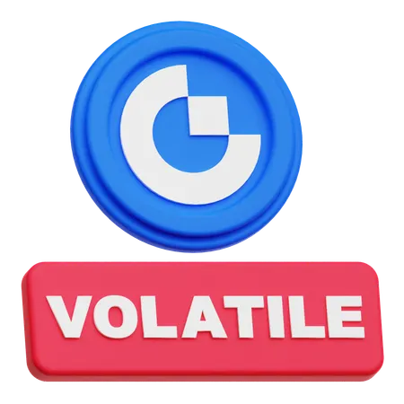 Gate Volatile  3D Icon