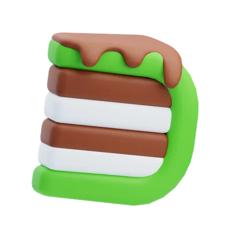 Gâteau  3D Icon