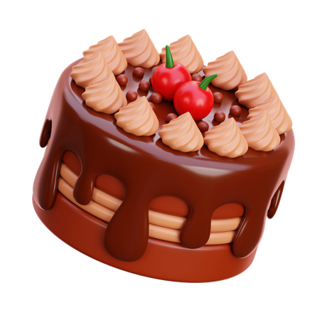 Gâteau  3D Icon