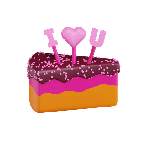 Gâteau  3D Icon