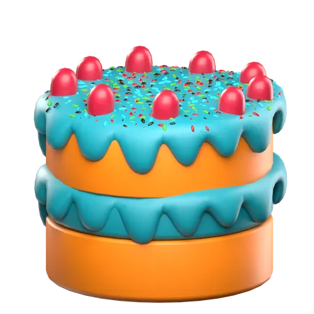 Gâteau  3D Icon