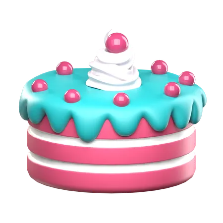 Gâteau  3D Icon