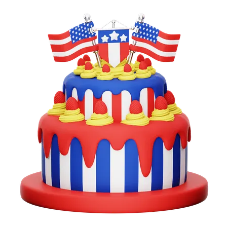 Gâteau  3D Icon