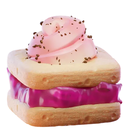 Gâteau  3D Icon