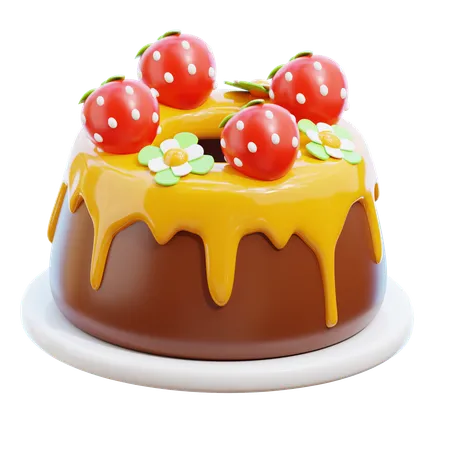 Gâteau  3D Icon