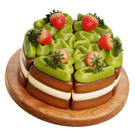 Gâteau  3D Icon