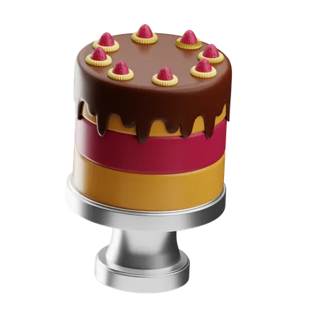 Gâteau  3D Icon