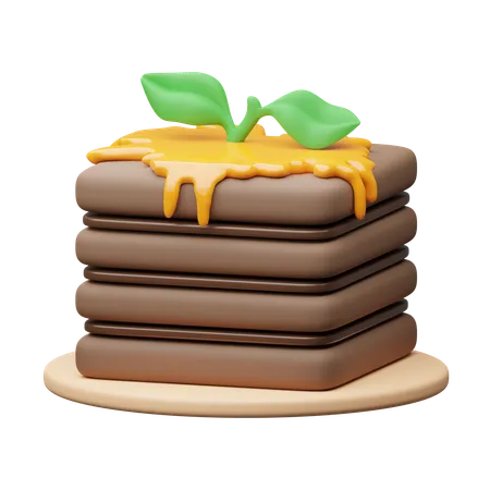 Gâteau  3D Icon