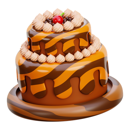 Gâteau  3D Icon