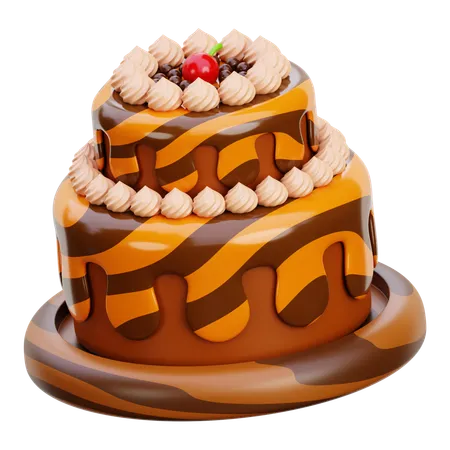 Gâteau  3D Icon