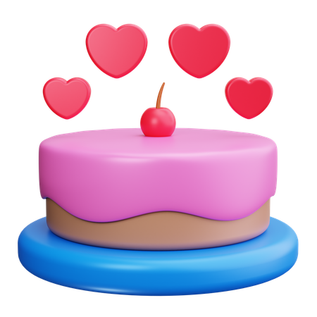 Gâteau  3D Icon