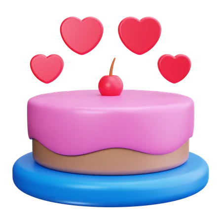 Gâteau  3D Icon