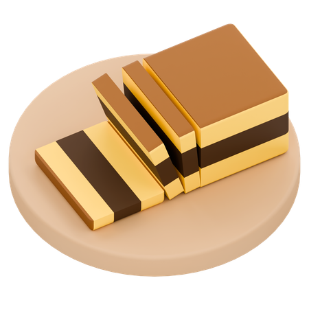 Gâteau  3D Icon