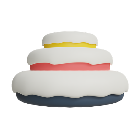 Gâteau  3D Icon