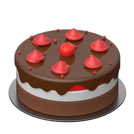 Gâteau  3D Icon