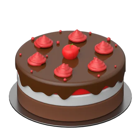 Gâteau  3D Icon