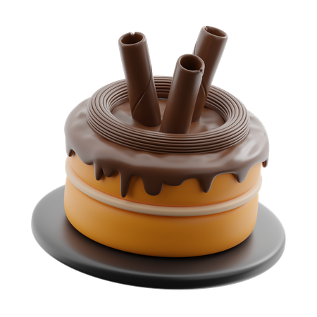Gâteau  3D Icon