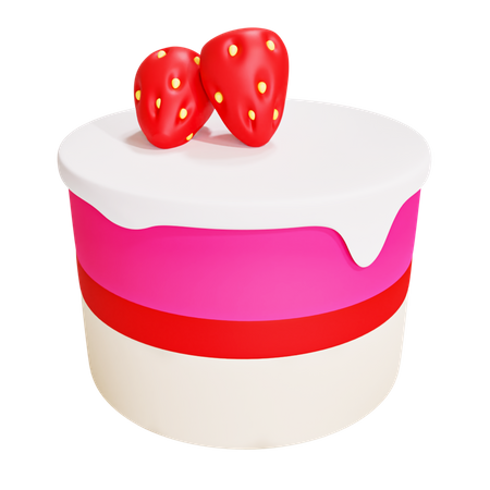 Gâteau  3D Illustration