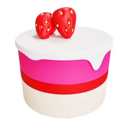 Gâteau  3D Illustration