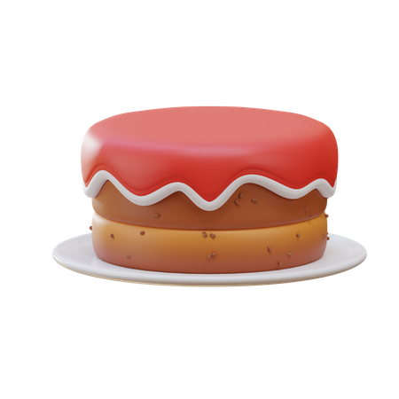 Gâteau  3D Icon