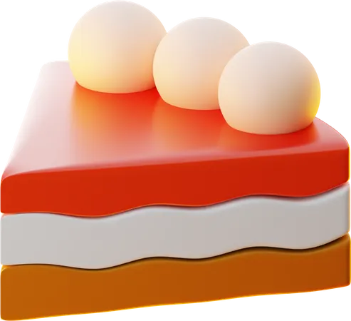 Gâteau  3D Icon