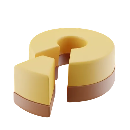 Gâteau  3D Icon