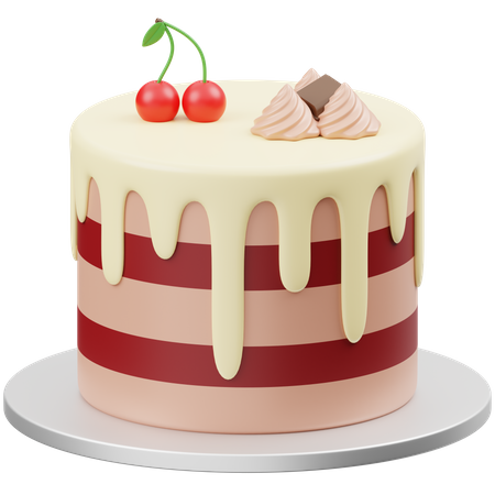 Gâteau  3D Icon