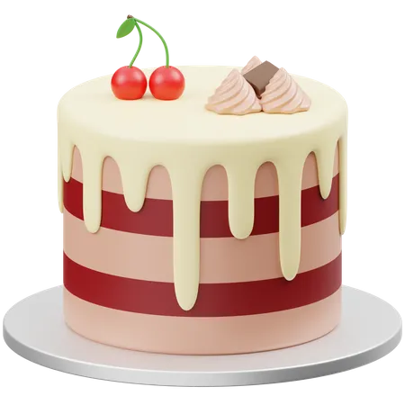 Gâteau  3D Icon