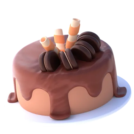 Gâteau  3D Icon